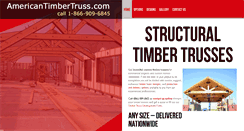 Desktop Screenshot of americantimbertruss.com